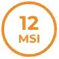 Hasta 12 meses Sin intereses