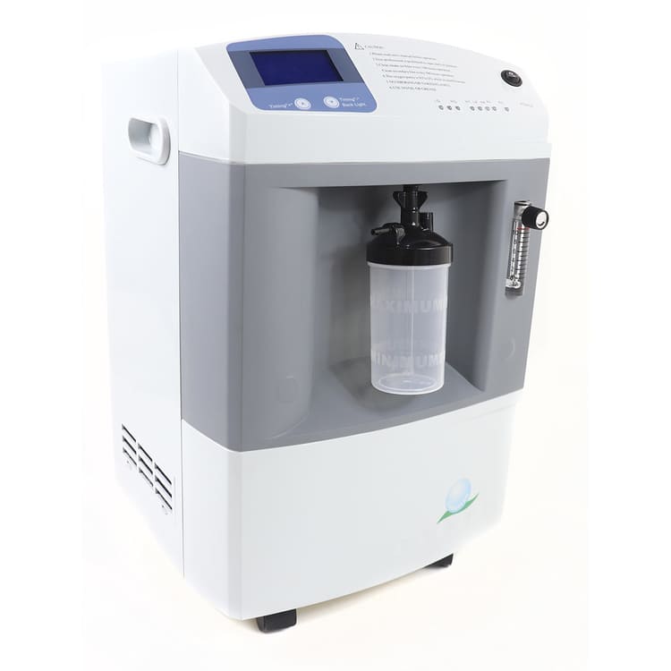 Concentrador de Oxígeno Cap. 10 LPM LONGFIAN - Imagen 2