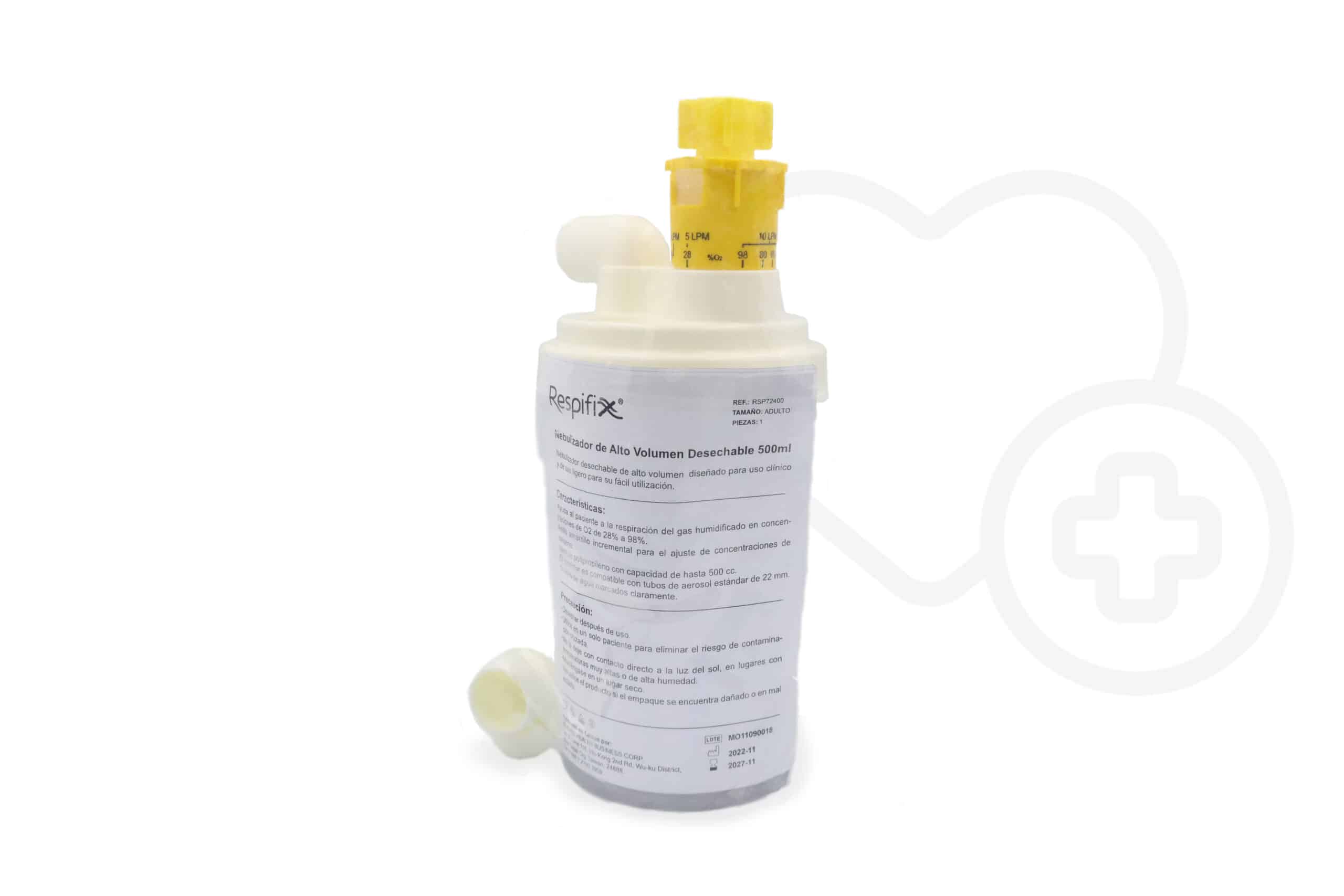Vaso Nebulizador de Alto volumen Desechable