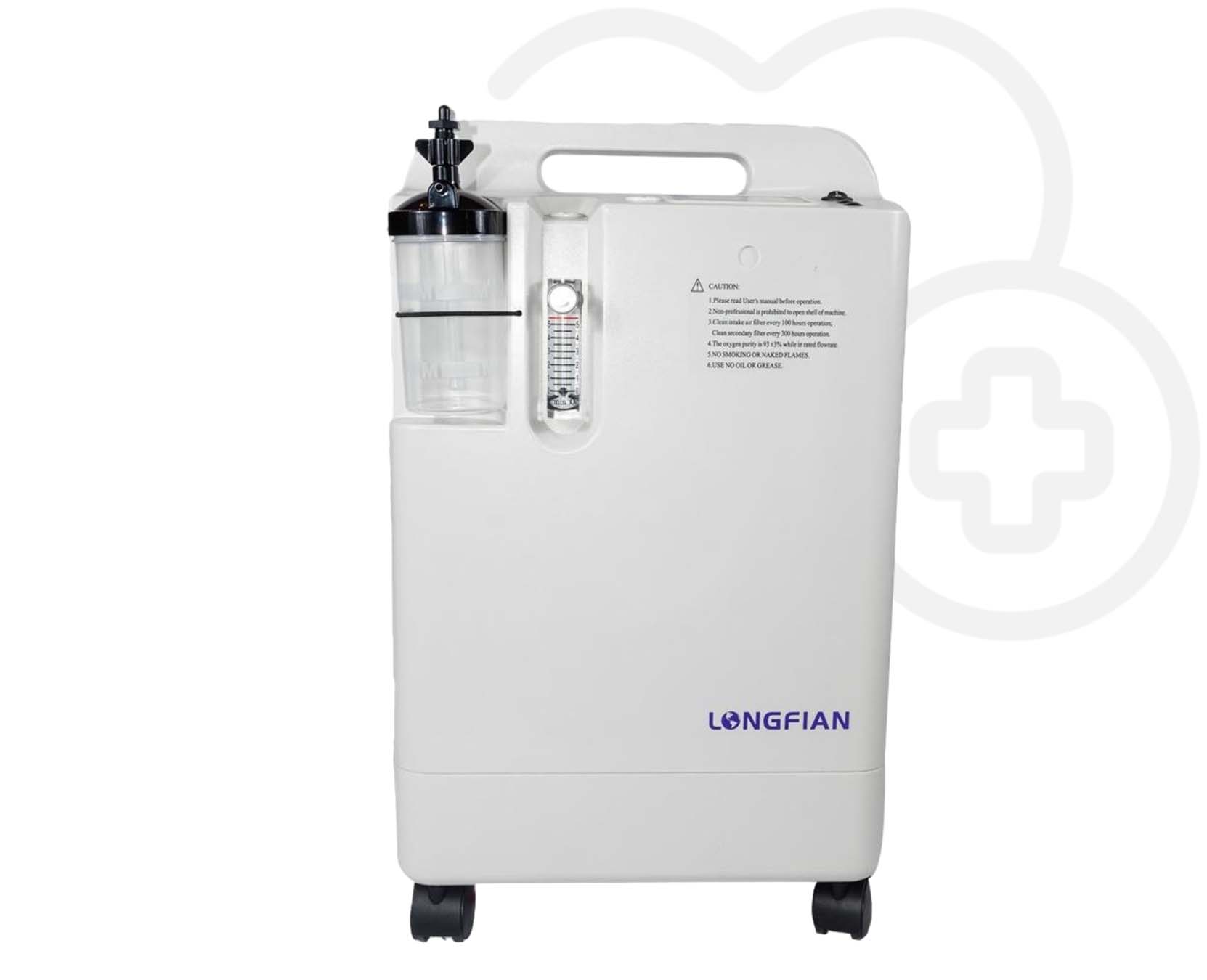 Concentrador de Oxígeno Cap. 5 LPM LONGFIAN - Imagen 4