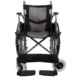 Silla de Ruedas Todo Terreno con Descansapie (NEGRO)