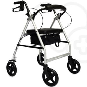 Andadera Rollator de Aluminio Color: Titanium
