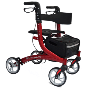 Andadera Rollator Deportiva Color: Rojo