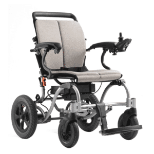 Silla de Ruedas 18" Electrica de Aluminio Plegable