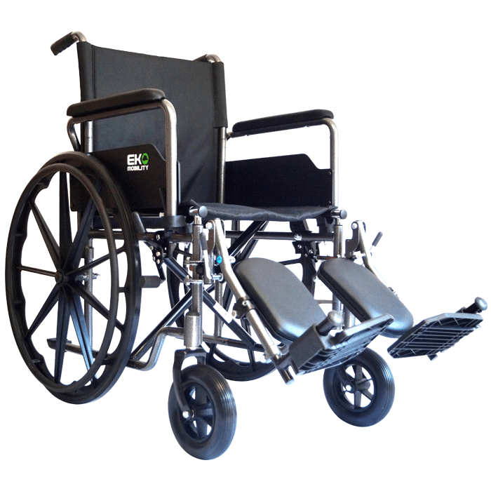 Sillas de rueda con elevador pierna (hasta 130 kg) - Imagen 2
