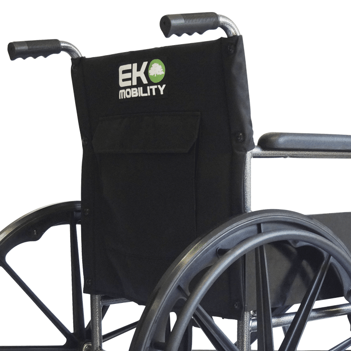 Silla de Ruedas 18" Comfort SV con Elevapierna (SILVER VEIN) - Imagen 2