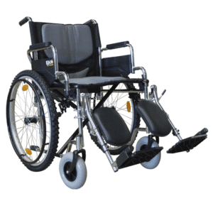 Silla de Ruedas 20" Xtreme con Elevapiernas (CROMADA)