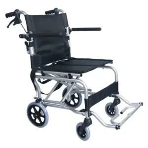 Silla de Ruedas Traslado Aluminio C/Maletin Uni