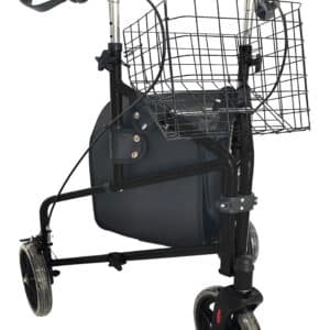 Andadera Rollator de 3 Ruedas  Color: Negro