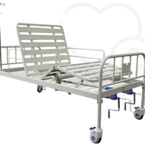 Cama de Hospital Básica, Base Tubular con Accesorios