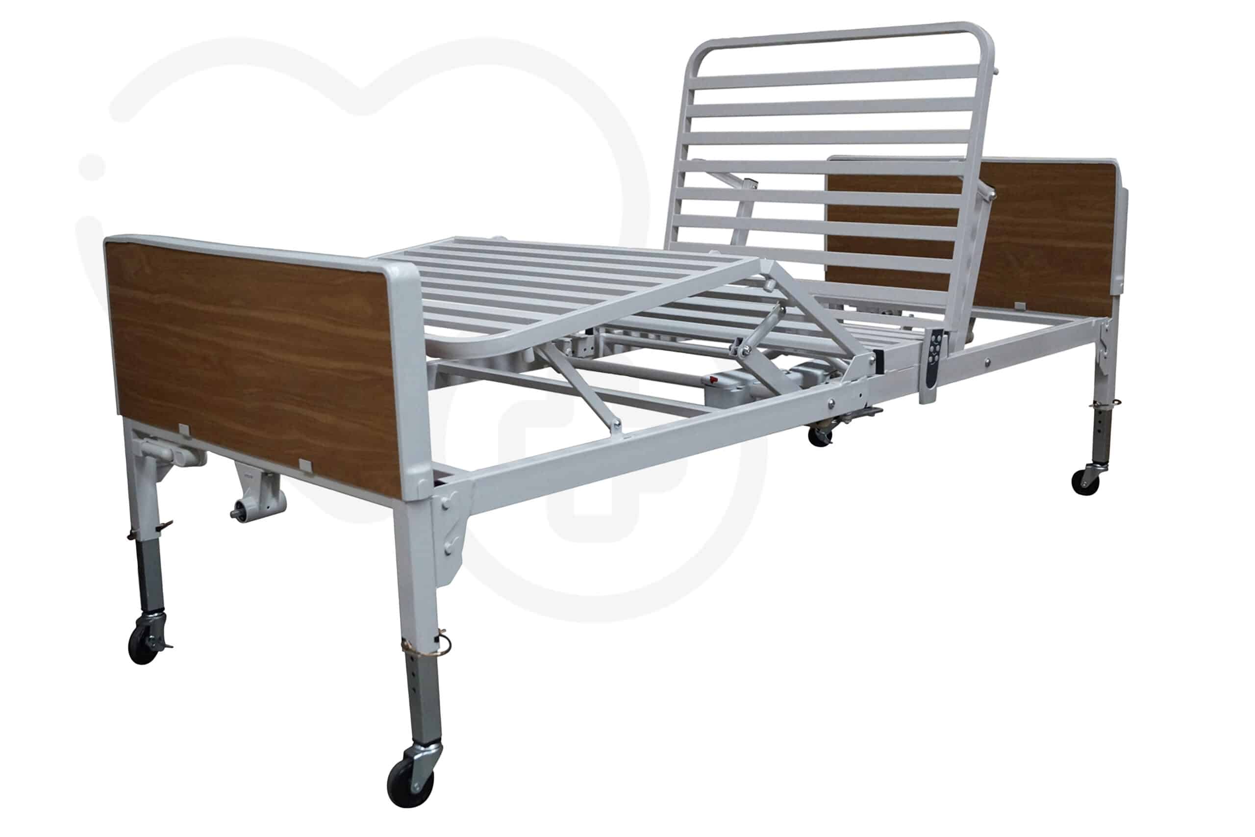 Cama de Hospital Semi-Electrica de 3 posiciones
